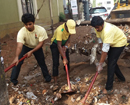 Ramakrishna Mission carries out 36th Swacch Mangaluru Abhiyan at Kodialbail locality